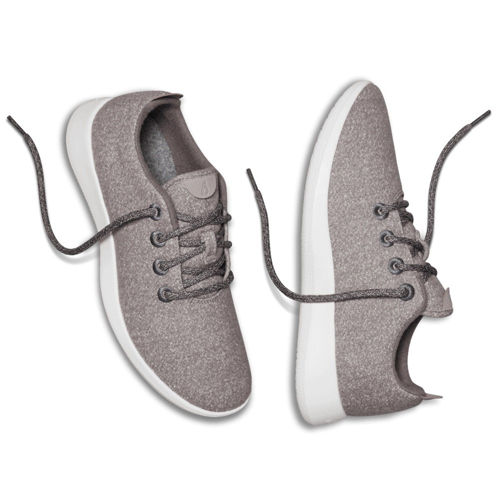 Allbirds Men\'s Sneakers Grey - Wool Runners - 52941SCZN